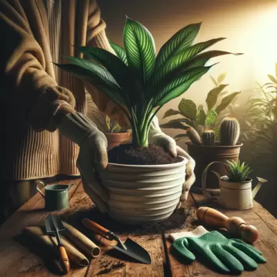 Plant verpotten Plant verpotten