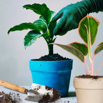 Plant verpotten Plant verpotten