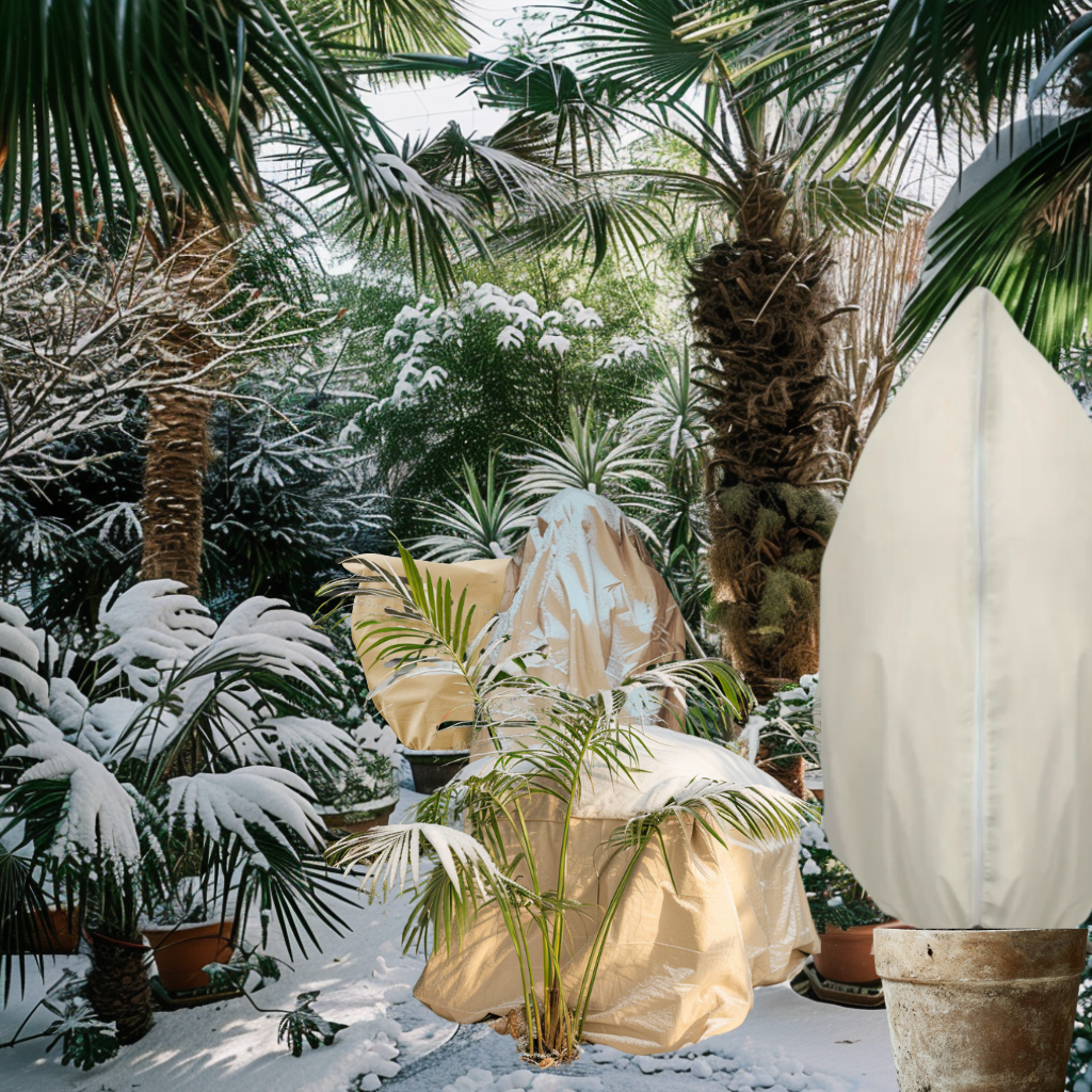 Vliesdoek voor planten