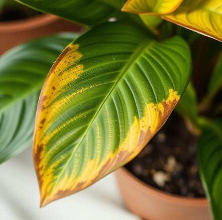 Calciumtekort bij planten