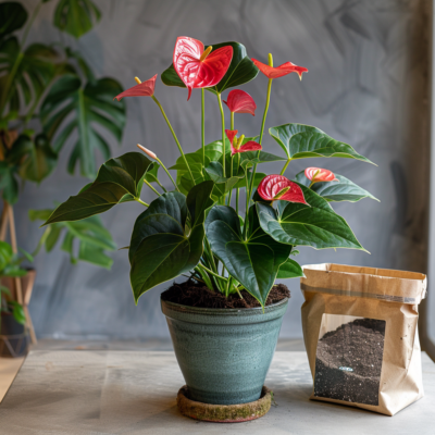 anthurium potgrond anthurium potgrond