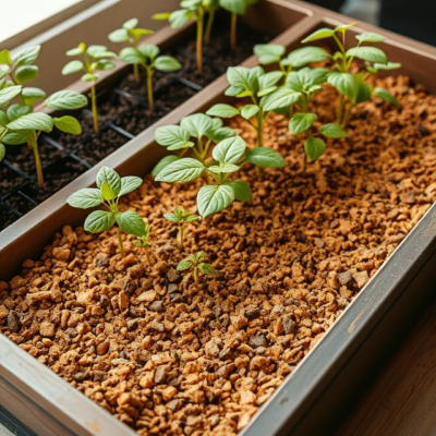 zaaien op vermiculiet