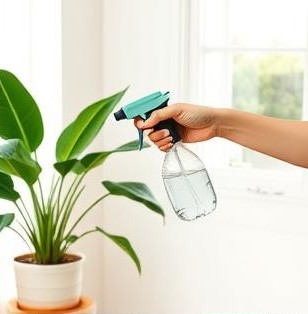 planten besproeien sprayen