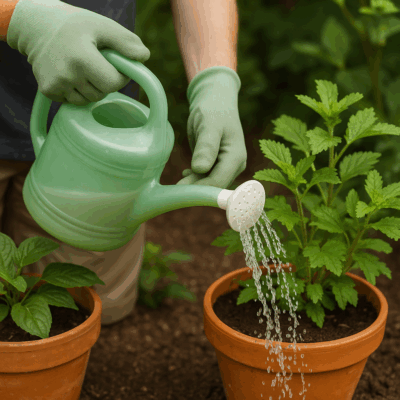 sproeier met grote gaten